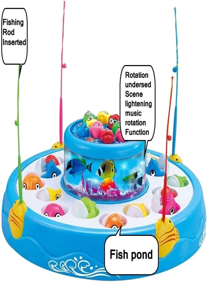 STOFFIER GARTEN TWISHA Enterprise Fish Catching Game for Kids with 26 Fishes and 4 Pods, Includes Music and Lights - Image 5